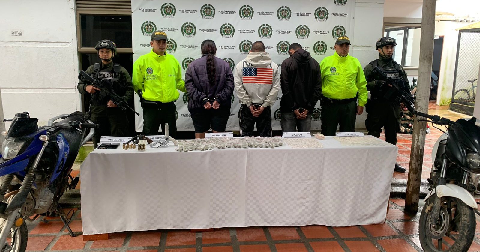 Capturaron a presuntos integrantes del Clan del Golfo tras operativos en El Carmen de Viboral