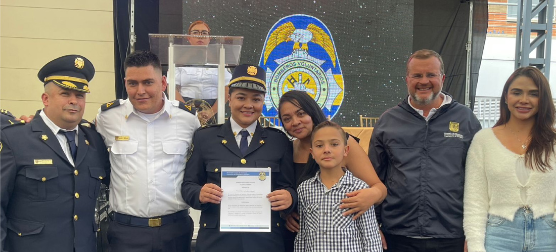 Bomberos de Rionegro incorporan 23 nuevas unidades y hacen historia con la primera mujer suboficial