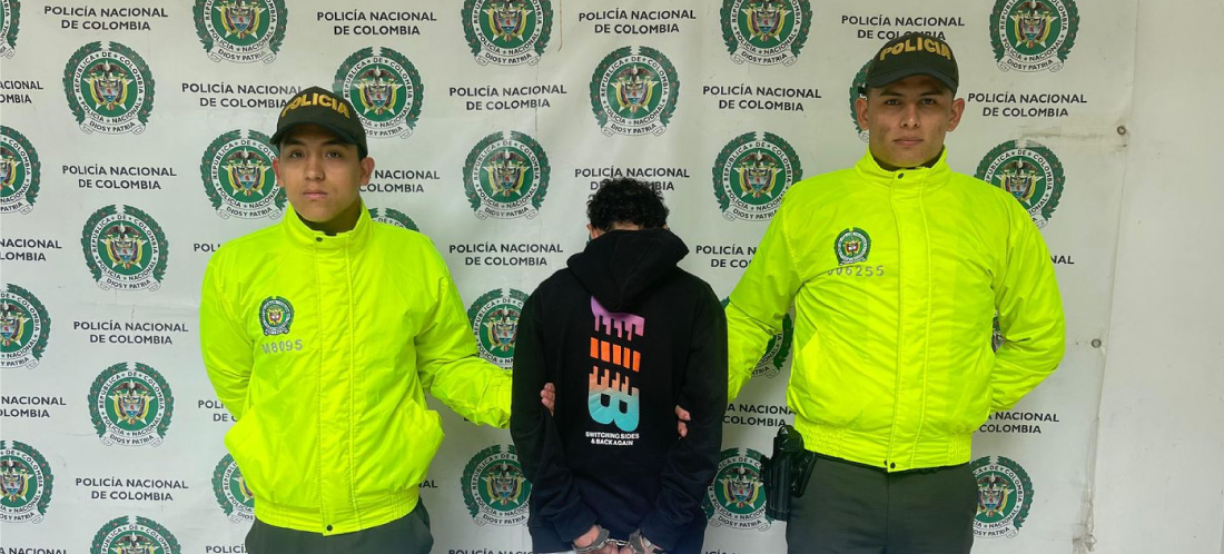 Capturan en Bogotá a alias “Pitiche”, presunto responsable de homicidios cometidos en Marinilla y El Carmen