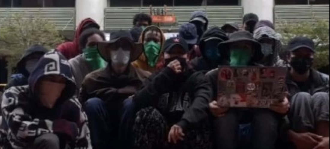 Denuncian que encapuchados impidieron ingreso de riñones a sede de investigación de la UdeA; manifestantes lo niegan