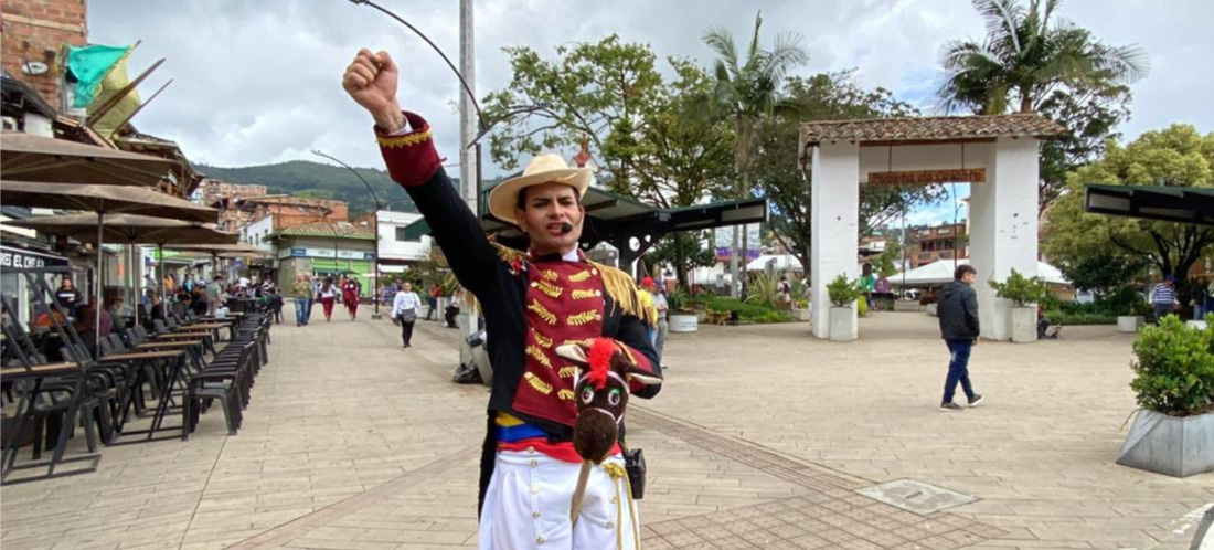 Guarne le rinde tributo a José María Córdova en el bicentenario de la Batalla de Ayacucho