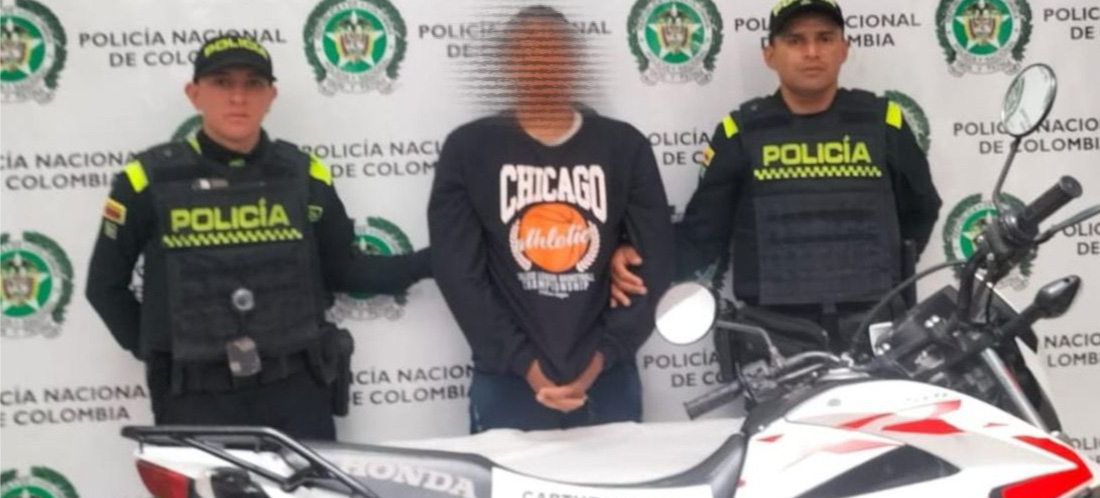 En redes sociales estaban vendiendo una moto robada en La Ceja: el responsable fue capturado