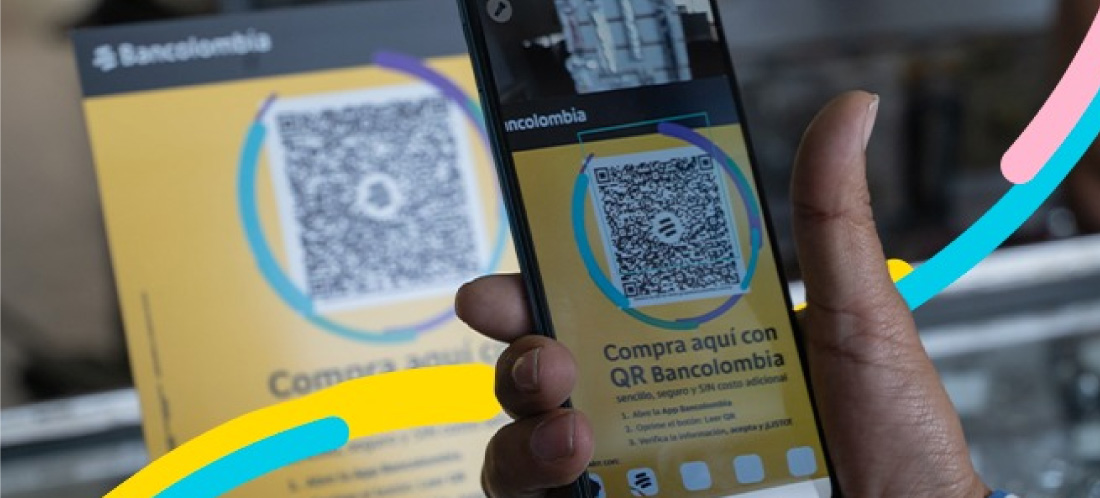 Códigos QR amarillos de Bancolombia dejarán de funcionar. Este es el porqué