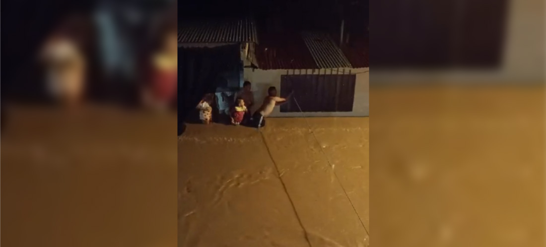 Inundaciones afectan a decenas de familias en Las Mercedes, Puerto Triunfo