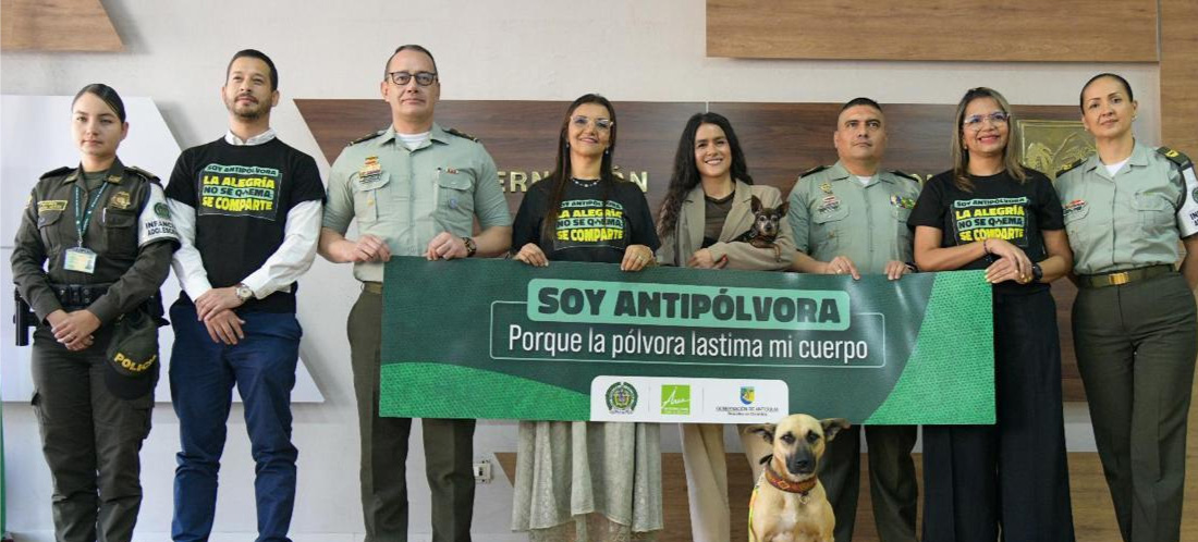 Soy Antipólvora: la campaña en Antioquia para prevenir quemados en Navidad