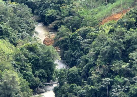 Alerta por movimiento en masa que afecta gran parte del río Santo Domingo