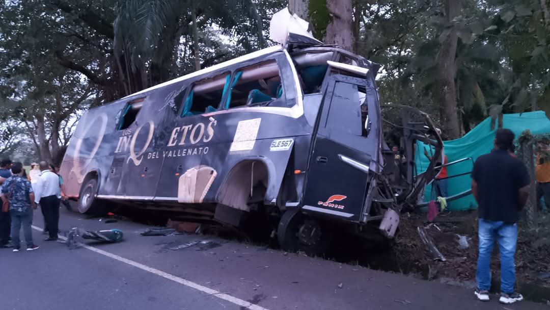 Fue identificado el conductor del bus de 'Los Inquietos' que falleció en accidente: la agrupación no iba en el vehículo