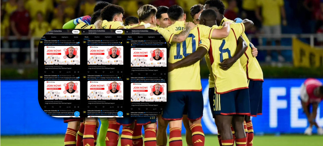 La Selección Colombia denunció un ataque cibernético: la cuenta de X fue hackeada