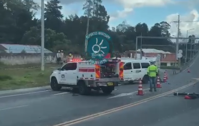 Fuerte accidente de tránsito cerca del Túnel de Oriente