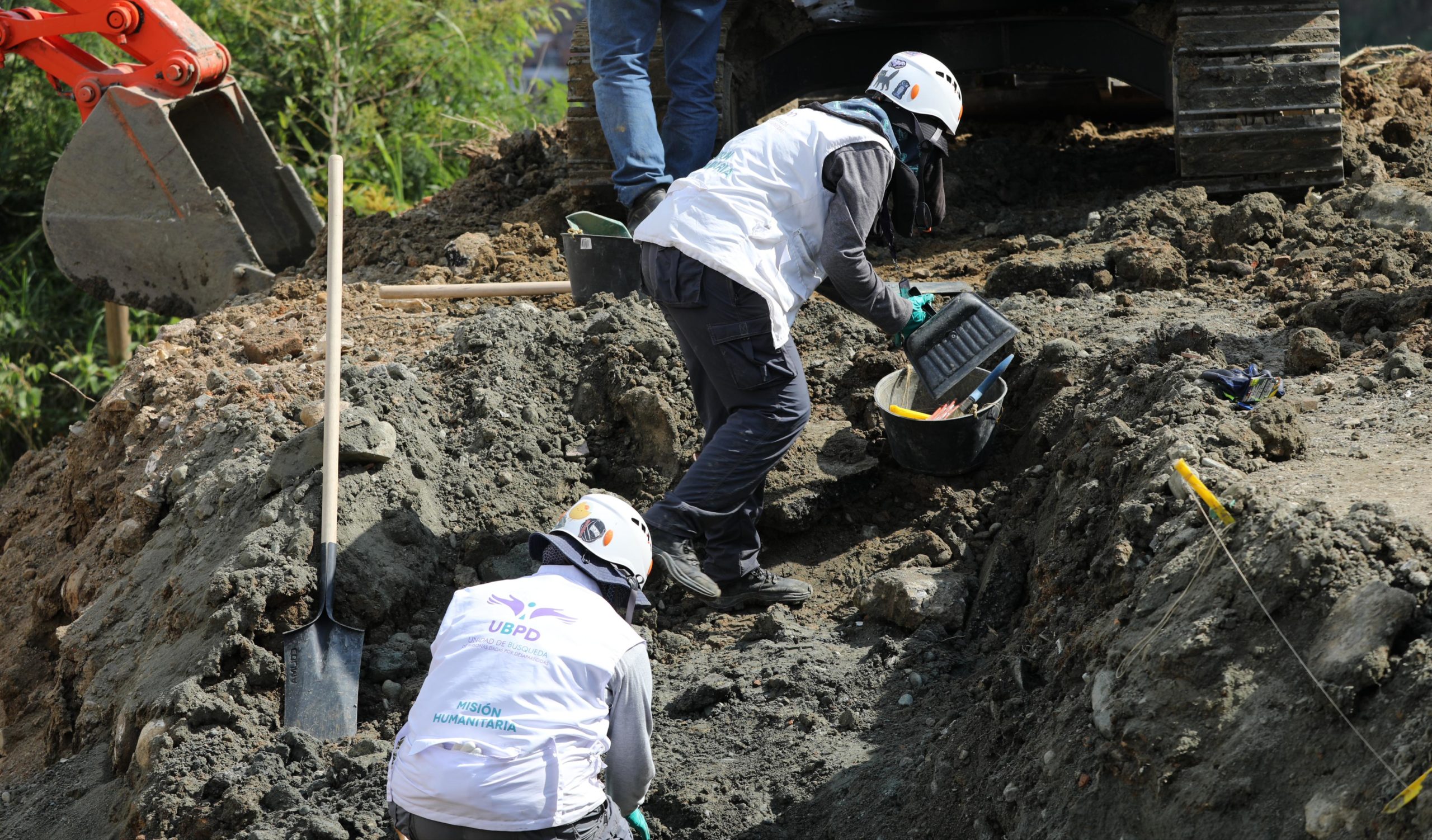 La Unidad de Búsqueda y la JEP encuentran dos nuevos cuerpos en La Escombrera de Medellín