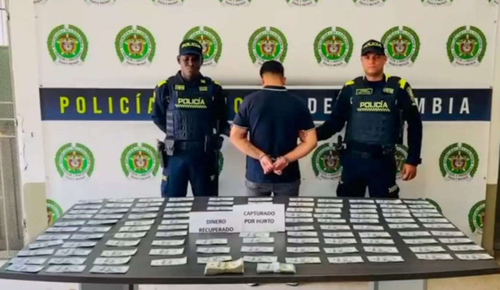 Capturado un hombre que participó en robo millonario de dólares en una casa de cambio en El Poblado