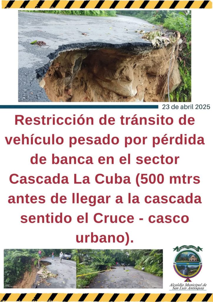 Riesgo via San Luis