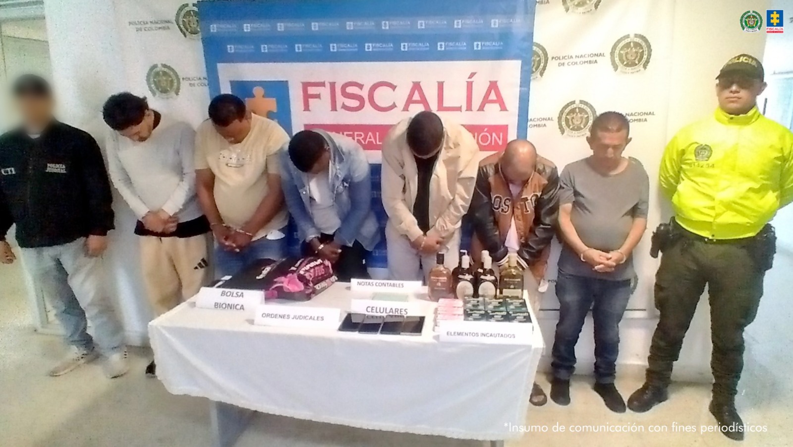 A la cárcel cinco presuntos responsables de hurto a almacenes de cadena en Antioquia