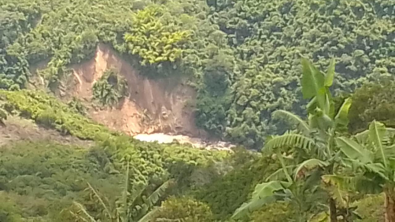 Abejorral toma medidas de prevención por un movimiento en masa en la vereda San Pedro