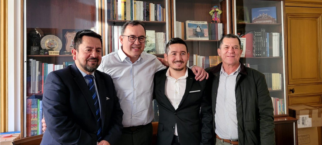Alcalde de San Carlos adelanta gestiones en Francia en busca de conseguir convenios de cooperación