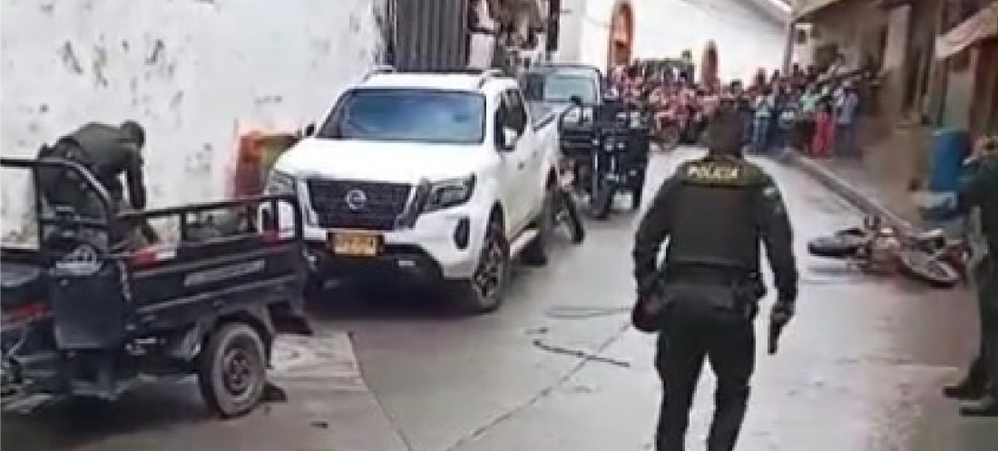La Policía abatió a dos presuntos sicarios que hirieron a tres uniformados en Remedios