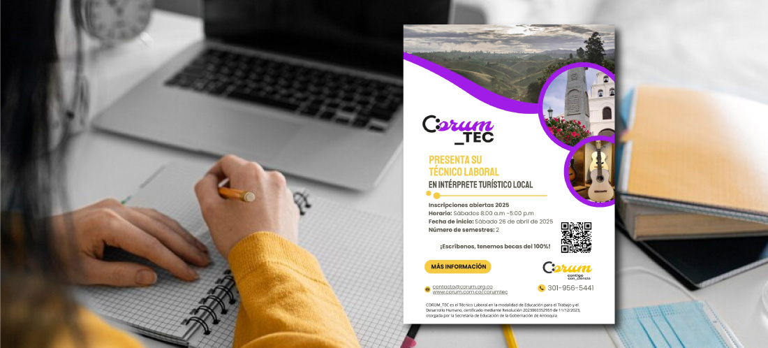 Nuevo programa técnico en turismo, de Corum Tec, aún tiene inscripciones abiertas