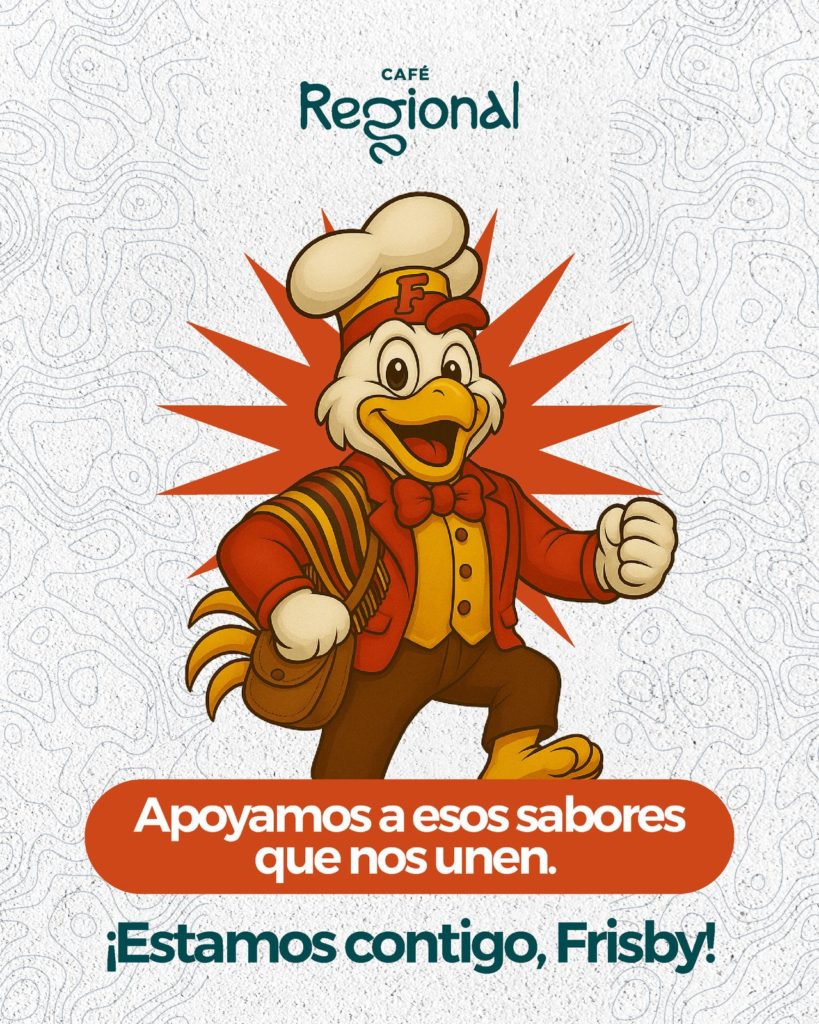 Desde Rionegro, Café Regional también expresó su apoyo a Frisby.