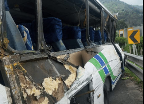 Trágico accidente de un bus en Quindío provocó la muerte de nueve personas