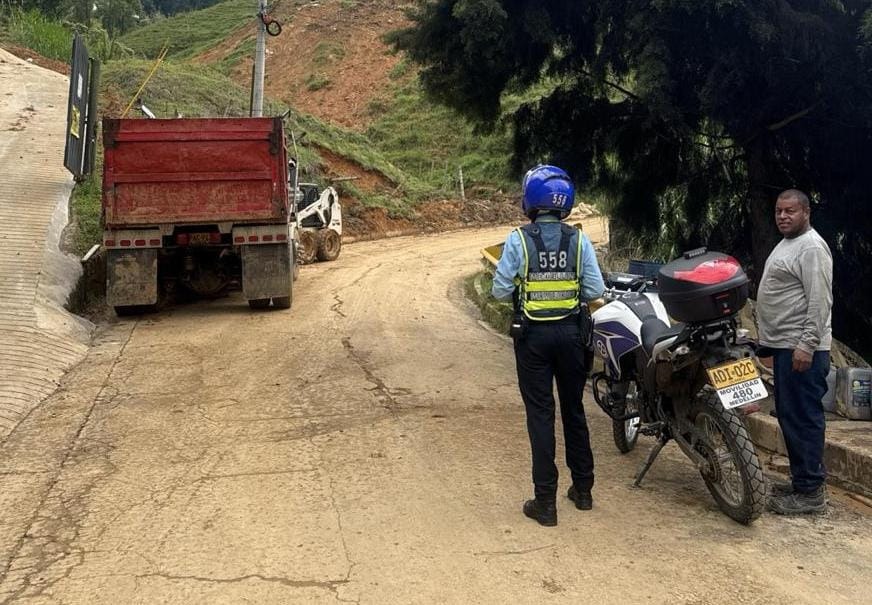 ¿Cómo está la movilidad en Los Balsos? Hubo un nuevo derrumbe el fin de semana