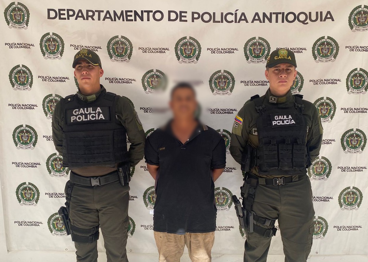 En Marinilla capturaron a alias Cambalache, presunto cobrador de extorsiones para el Clan del Golfo