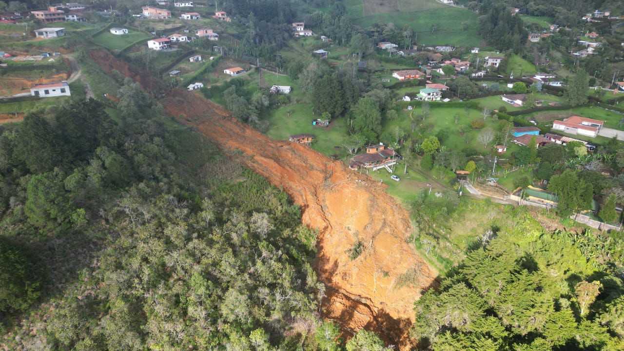 Emergencia en la vereda Montañez de Guarne: así avanzan los trabajos para garantizar la seguridad de los habitantes de la zona
