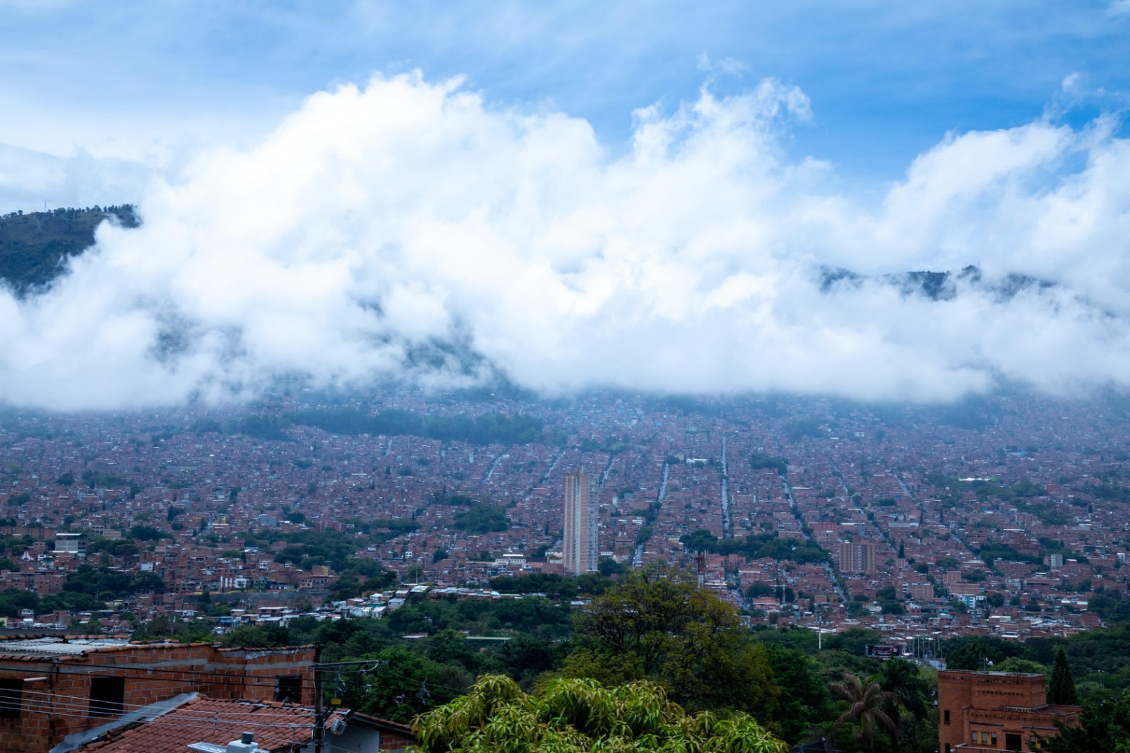 Inició el pico descendente de la temporada de lluvias en el Valle de Aburrá