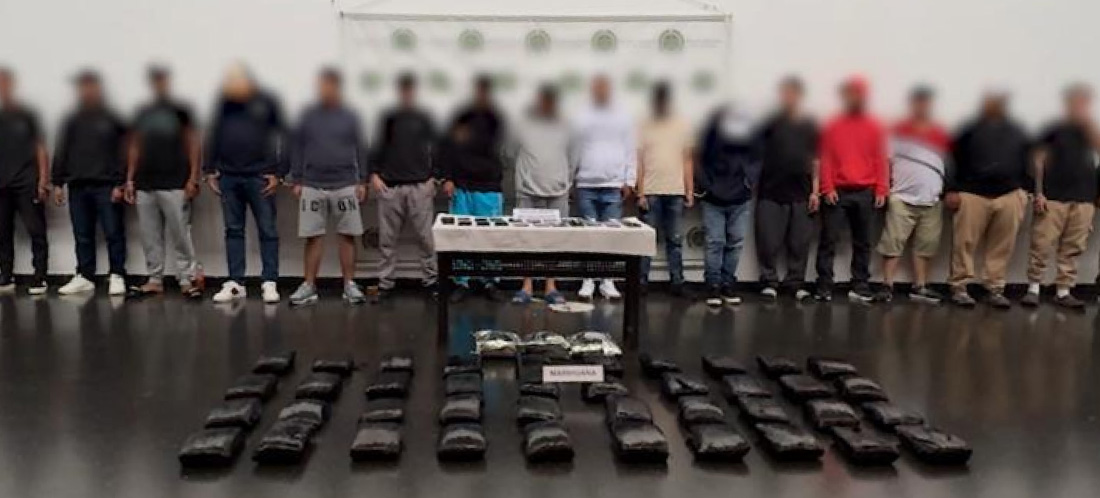 Encarcelaron a 22 presuntos integrantes del grupo San Pablo señalados de desplazar y extorsionar hasta con el agua potable