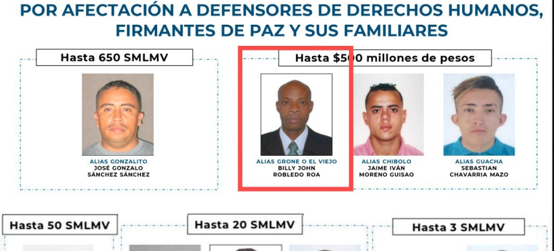 En Betulia cayó alias Grone, cabecilla del Clan del Golfo y uno de los más buscados en Antioquia