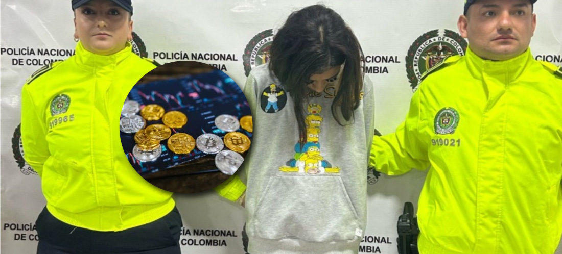 Capturaron en Medellín a cuatro personas señaladas de citar a turistas extranjeros para robarles criptomonedas