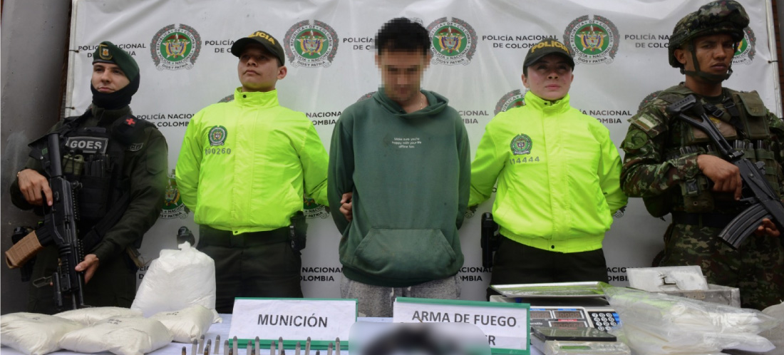 Golpe a El Mesa: destruyeron laboratorio de estupefacientes en Girardota que producía una tonelada mensual