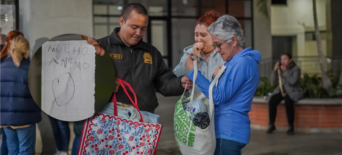 En Sabaneta van más de 210 personas evacuadas del sector San Isidro por la tragedia