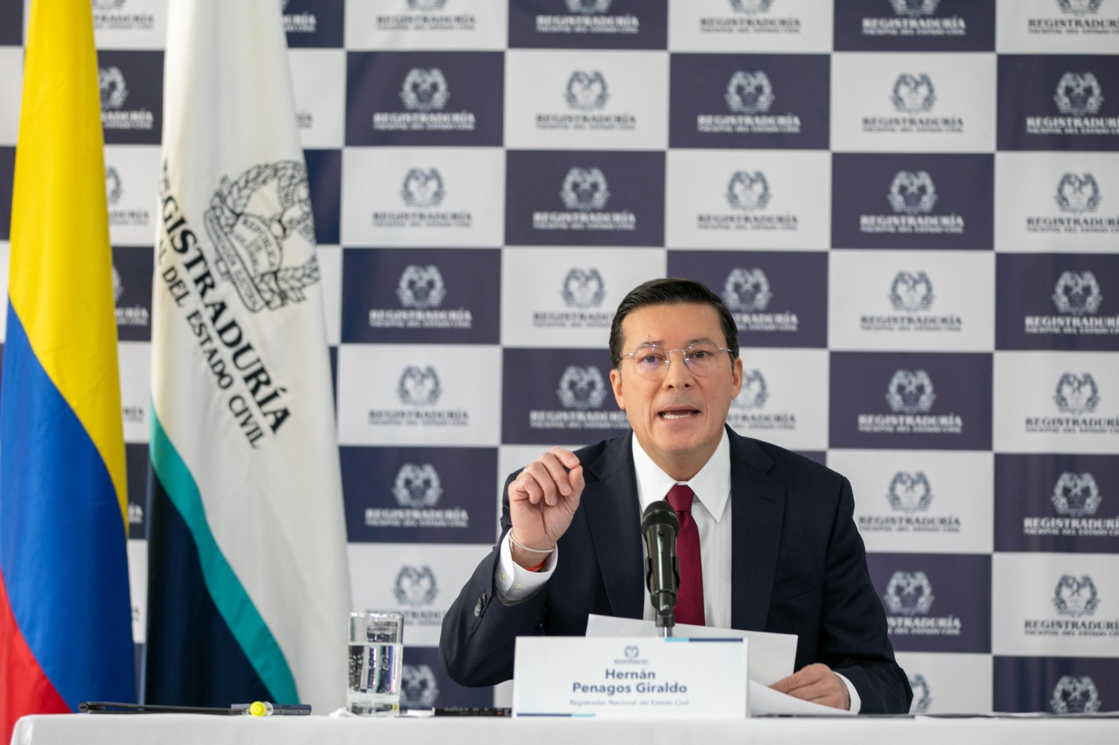 Registrador nacional pidió a las cortes definir viabilidad de consulta popular convocada por el Gobierno