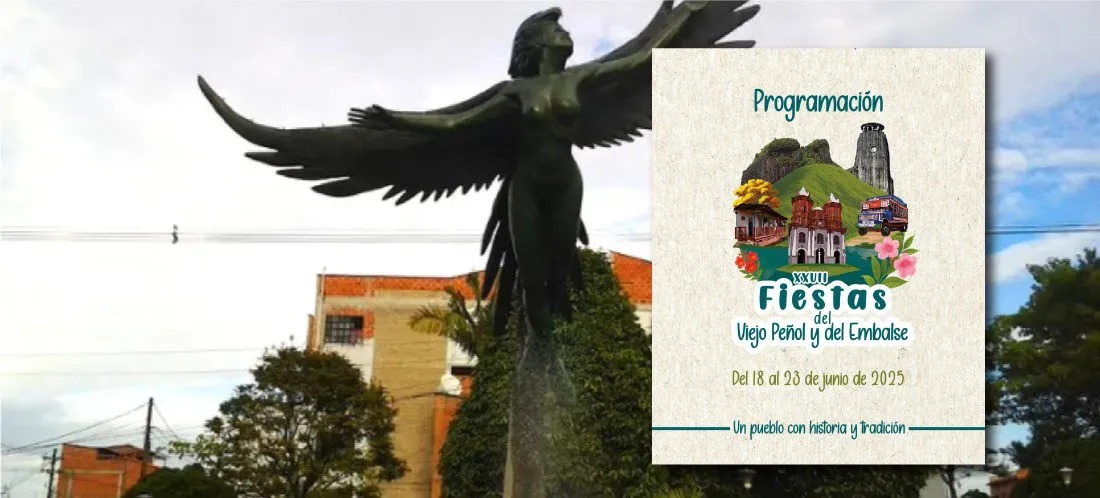 Hoy iniciaron las 27.° Fiestas del Viejo Peñol y del Embalse en El Peñol. La movilidad está garantizada