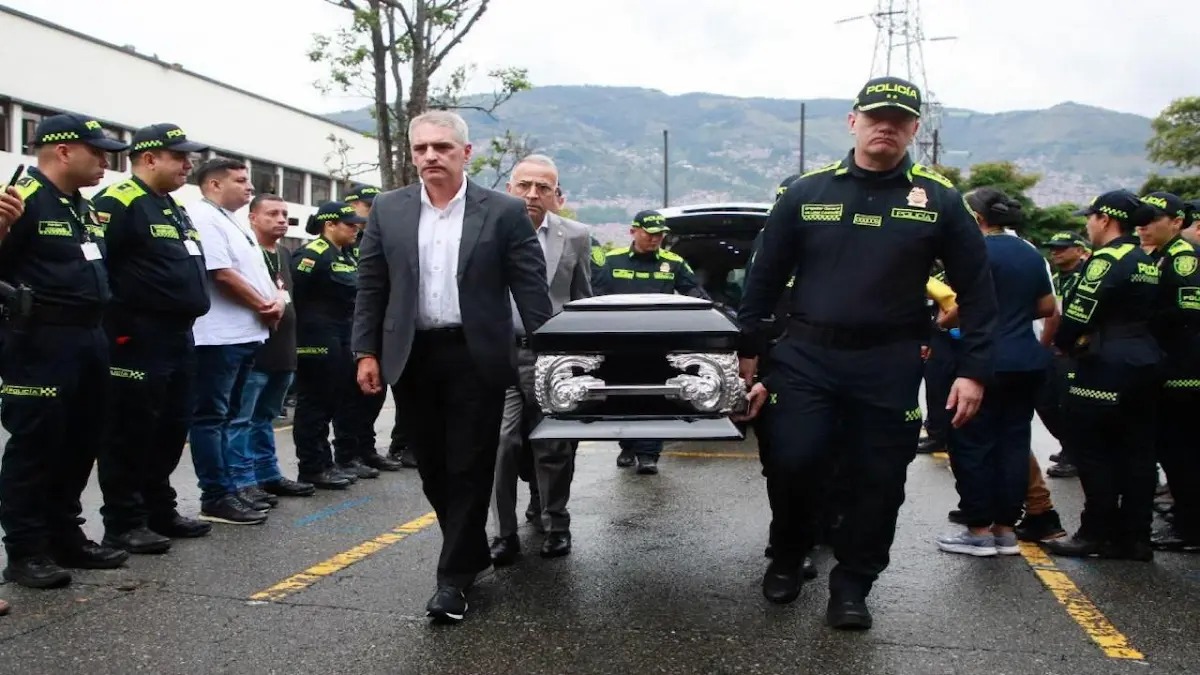 Este año han sido asesinados en Antioquia el triple de policías que en todo el 2024