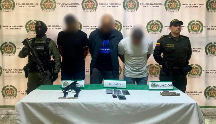 Desmantelaron red criminal que al parecer enviaba armamento a disidencias Farc y a La Terraza desde Medellín