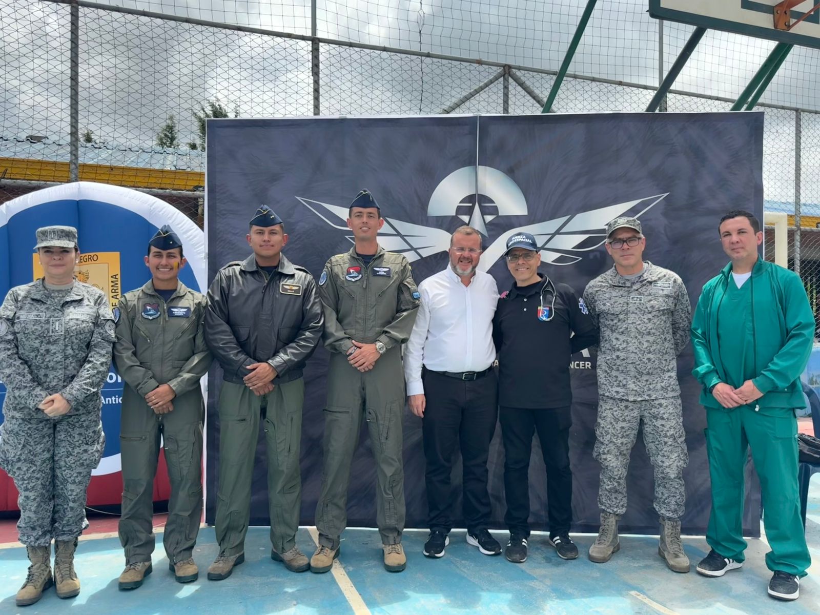 FAC brindó servicios de salud gratuitos a más de 200 personas en Alto Bonito, Rionegro