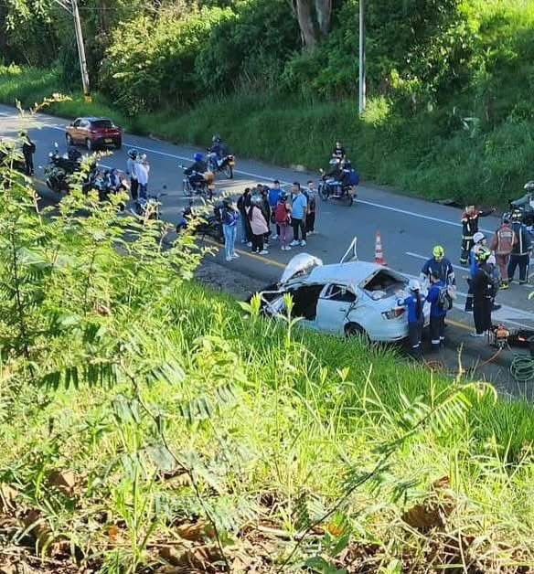 Accidente en la vía Medellín-Santa Fe de Antioquia deja tres personas muertas