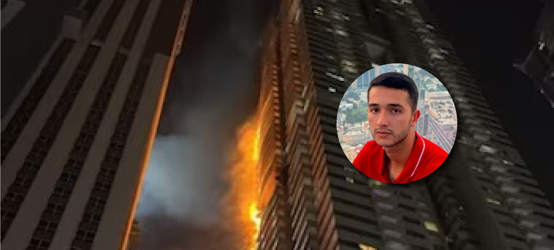 Joven de El Carmen lidera campaña para ayudar a afectados por incendio en Dubái: “Es increíble la solidaridad”