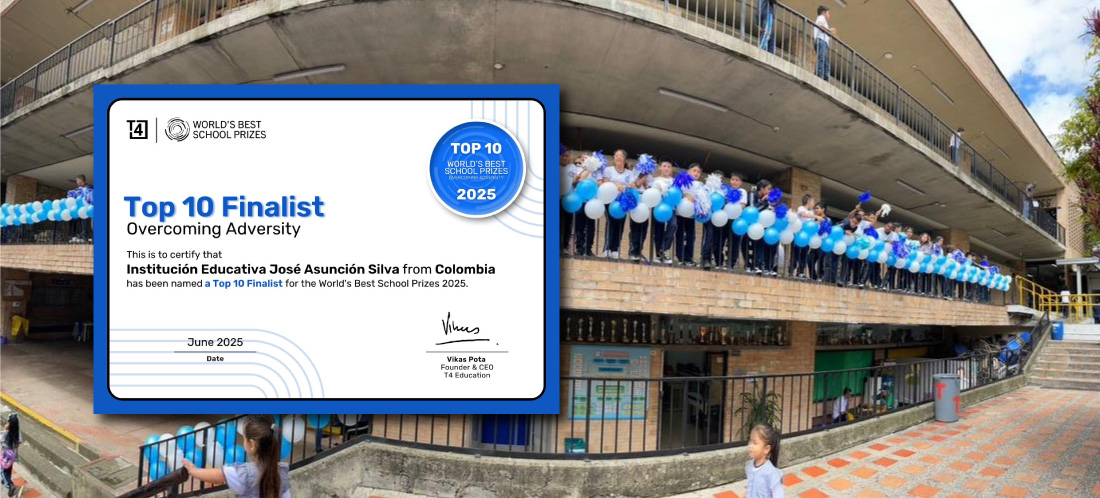 Colegio público de Castilla, noroccidente de Medellín, fue clasificado entre las 10 mejores escuelas del mundo
