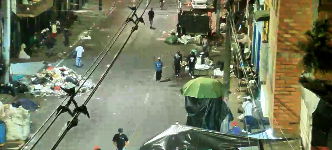 En video: presuntos homicidas se cambiaron de ropa luego de un asesinato en el centro de Medellín
