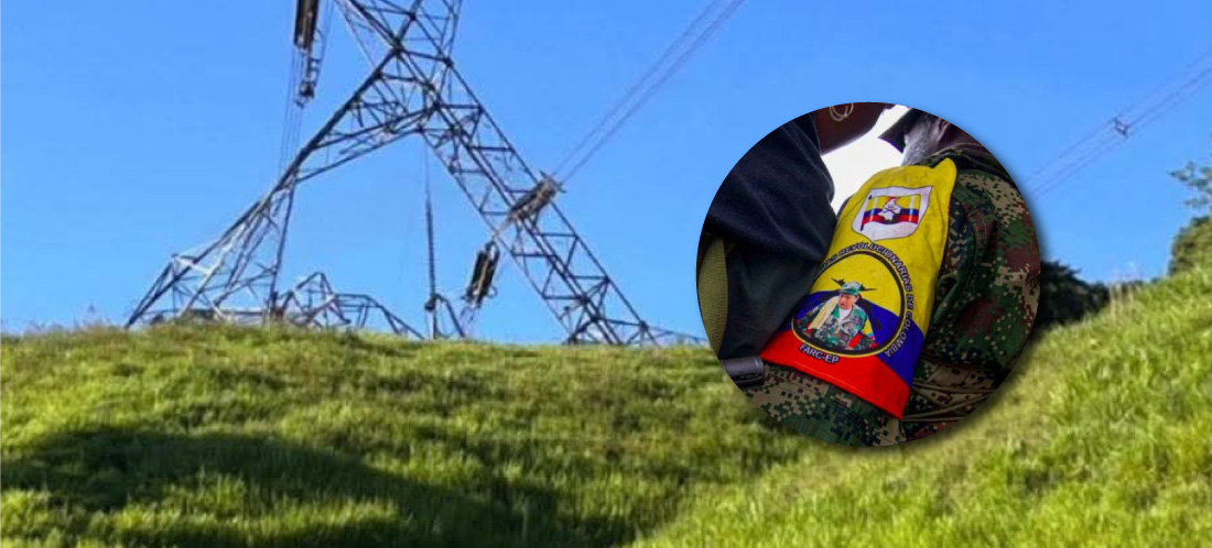 Instalaron explosivos y dinamitaron torres de energía en San Roque y Yolombó: disidencias serían los responsables