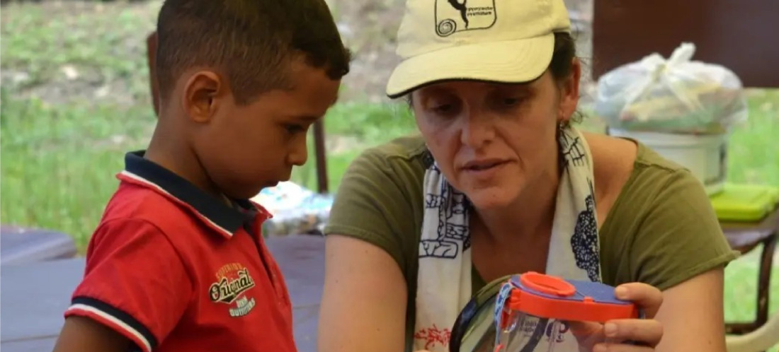 Gabriela de Luna, colombiana reconocida por el premio Wayfinder, otorgado por la National Geographic Society