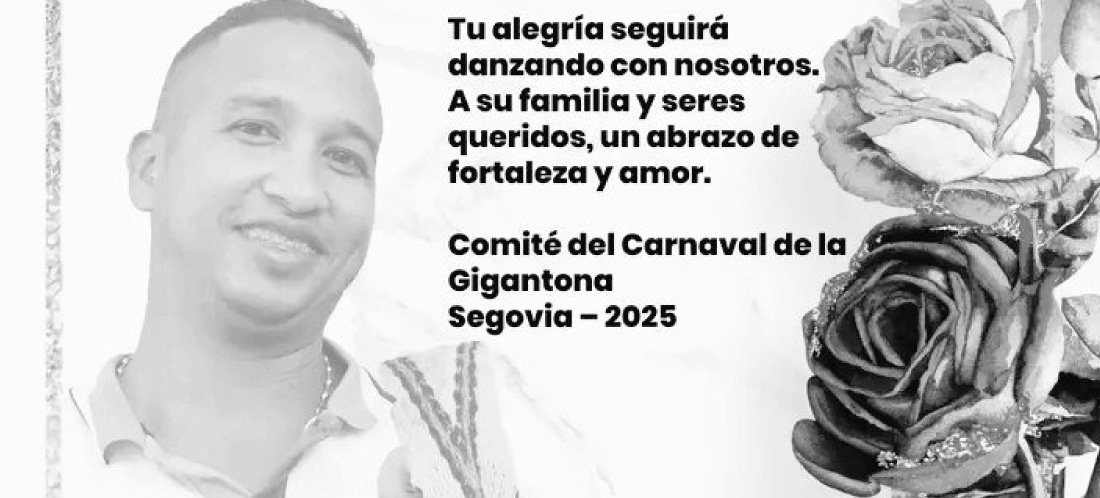 Denuncian asesinato y tortura de Dayiston Correa, un líder cultural de Segovia