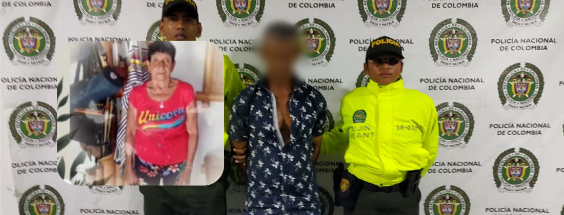 A la cárcel hombre que asesinó a una adulta mayor para robarle el televisor, un equipo de sonido y otros elementos 