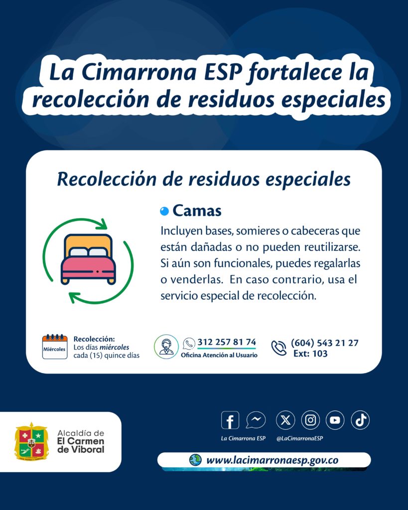 1 residuos especiales camas