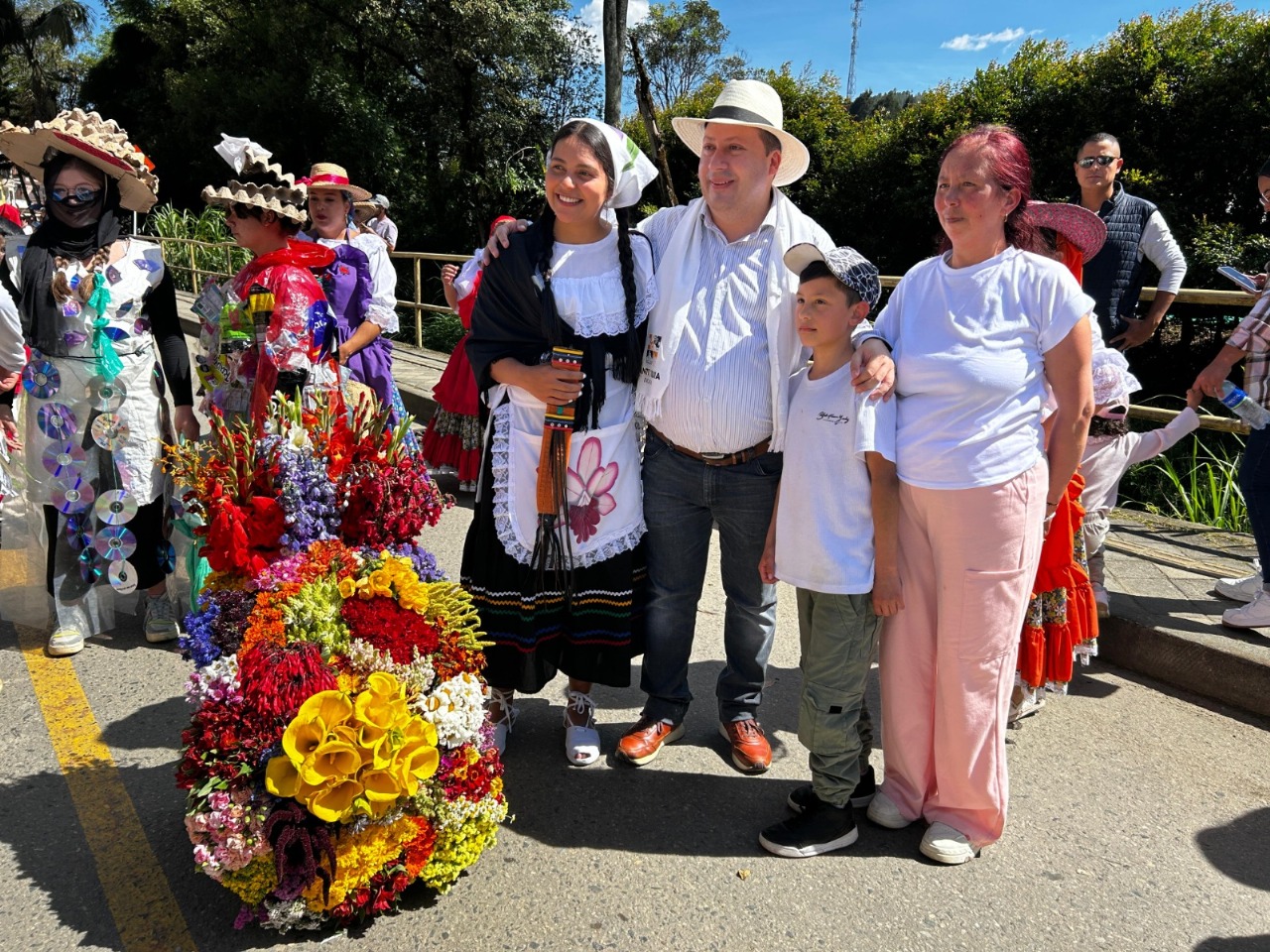 Guarne celebró con flores y tradición su segunda Feria Agroindustrial y Silletera