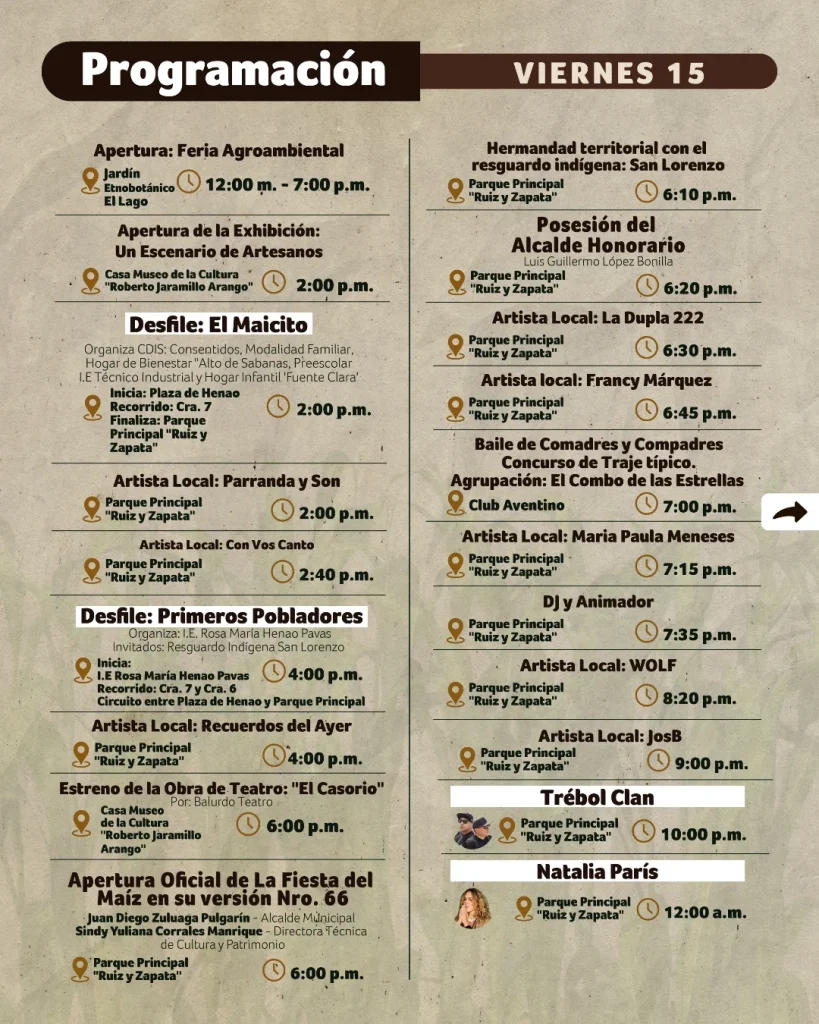 Preparate para vivir la FiestaDelMaiz2025 🌽 Unas fiestas pensadas para todos 🌽✨Conoce la amp