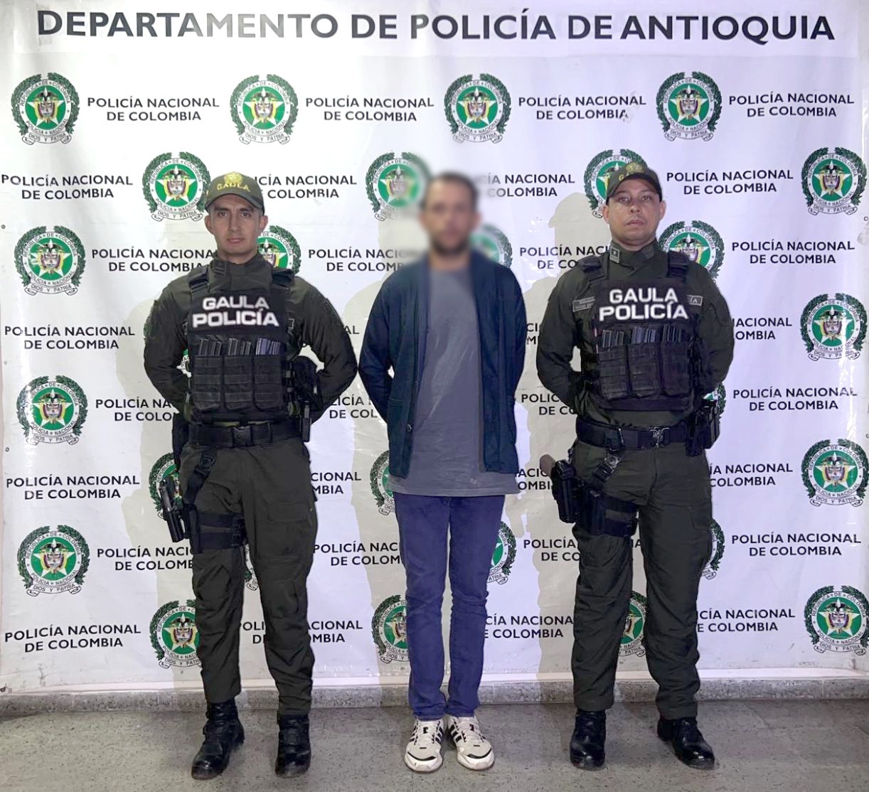 Luego de una negociación ficticia, capturaron en flagrancia a extorsionista en zona urbana de Marinilla