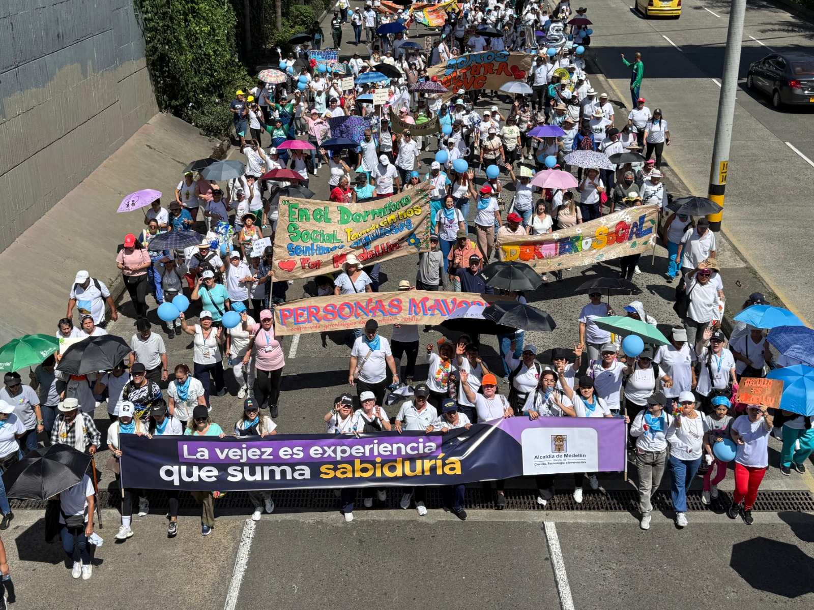 Más de 13.000 personas mayores se unieron a la caminata “Qué Orgullo Medellín”